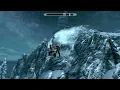 Going for a swim in Skyrim