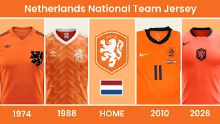 The Evolution of Netherlands National Football Team Home Jersey FIFA World Cup 2026 Group F