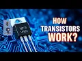 Transistor 3D Animated explanation class 12th physics Semiconductors