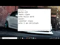 Class Functions in notepad how to write