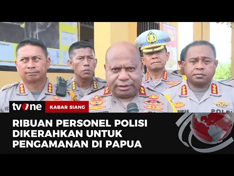 Polda Papua Siagakan 2.000 Personel Amankan Malam Tahun Baru