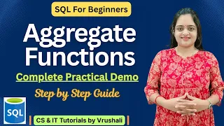 Master All SQL Aggregate Functions COUNT SUM AVG MAX MIN