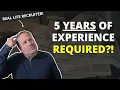 Why Entry-Level Jobs Require 5 Years of Experience