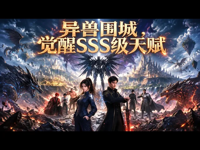 异兽围城,觉醒SSS级天赋