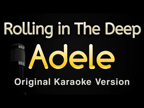 Download MP3 Rolling in The Deep - Adele (Karaoke Songs With Lyrics - Original Key)