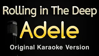 Rolling In The Deep Adele Karaoke Songs With Lyrics Original Key 