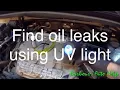 Find Oil Leaks Easily With a UV Dye Light