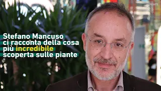 Il neurobiologo Stefano Mancuso ci racconta la cosa più bella che ha scoperto sulle piante