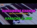 Download Lagu MANGGANDENG KENANGAN|Cipt.Jhon Kennedy Nadeak|KARAOKE \u0026 LIRIK (A=do/Pria)