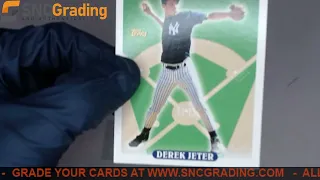 SNC Grading 1993 TOPPS DEREK JETER ROOKIE REVIEW 1636135550276
