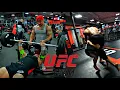 BODY BUILDERS TRAIN AT UFC GYM