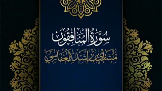 سورة المنافقون مكررة القارئ مشاري العفاسي المصحف المرتل حفص عن عاصم 