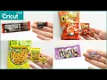 DIY Miniature Food Packaging with a Cricut Dollhouse Printables Mini Brands