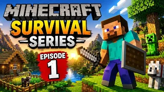Minecraft Survival series Episode 1 ( new world )