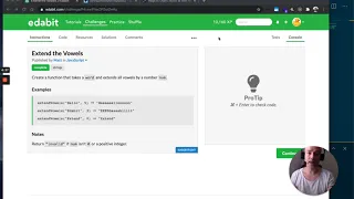 Javascript Coding Challenge - Edabit