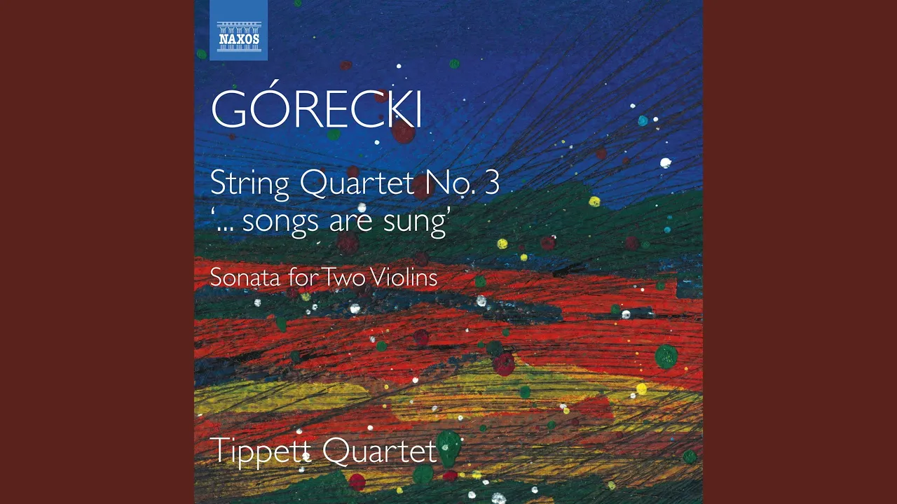 String Quartet No. 3, Op. 67 "Songs Are Sung": IV. Deciso - Espressivo ma ben tenuto String Quartet No. 3, Op. 67 "Songs Are Sung": IV. Deciso - Espressivo ma ben tenuto