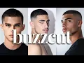 how to pull off a buzz cut