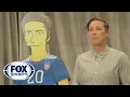 Alex Morgan Abby Wambach and Christen Press get Simpsonized