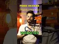 Get unlimited free access to any WEBSITE ! #shorts #techfacts #teckhacks