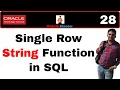 Apps Technical 28 Single Row STRING function