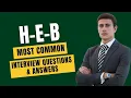 H-E-B Interview Questions and Answers for 2026