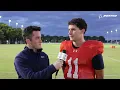 Navy Football Interview Blake Horvath FAU Week