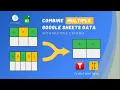 Google Sheets - Combine Data From Multiple Worksheets Tabs into ONE Filter Sort Example