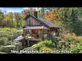 New Hampshire Cabins On 7 Acres ME Real Estate Off Grid Solar Powered Cabins BnB P