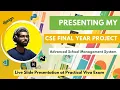 How to Project or Thesis Presentations Computer Engineering CSE