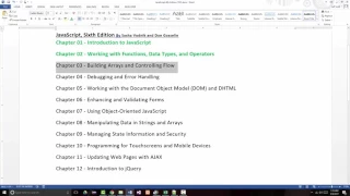 JavaScript MPG Program - Chapter03