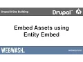 Drupal 8 Site Building 11 3 Embed Assets using Entity Embed
