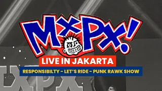 Download MXPX - Responsibility - Let’s Ride - Punk Rawk Show Live in Jakarta - Rock A Roma Festival 2023 MP3