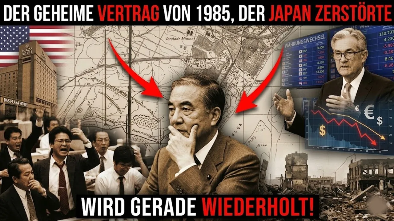 Der geheime Deal von 1985, der Japan zerstörte… wiederholt sich gerade jetzt.