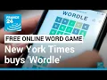 New York Times buys Wordle Free online word game has exploded in popularity FRANCE 24 English