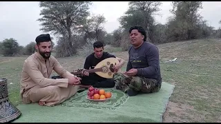 جلسه خاصه فی ایران ام الدبس الفنان رسول ابو فارس مع العازف العود بسام الزهیری و ماهر الزهیری ۲۰۲۳ دندنها