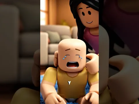 ¡EL SECRETO DE LA BEBÉ! 😱 Lloraba solo con su hermana #roblox #brookhaven #shorts