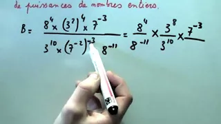 Exercices Sur Les Puissances De Nombres Entiers Simplifications 