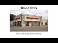best tire shop west covina - Big O Tires