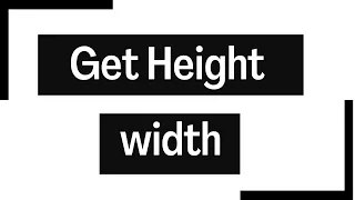 How to Get Window Height Width with JavaScript in Hindi Urdu