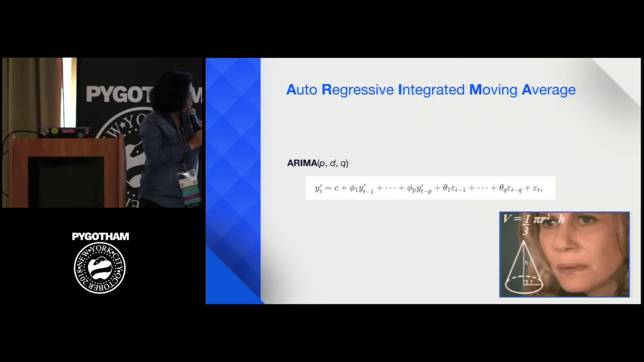 A worked example of using statistical and machine learning models to time series prediction