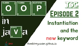 OOP in Java Episode-2 Instantiation and the new keyword Object Oriented Programming in Java