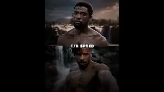 Black Panther Vs Killmonger Kendrick Lamar SZA All The Stars Slowed 4K60FPS 