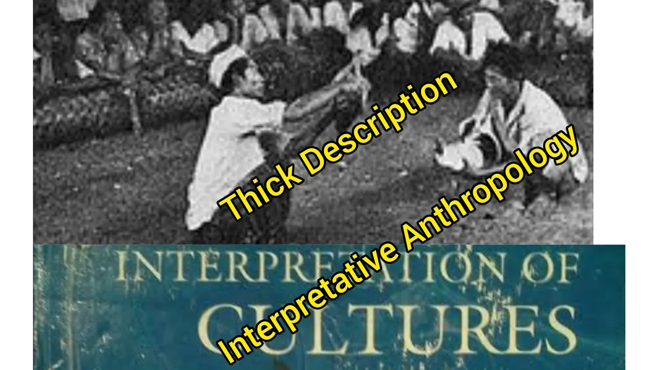 Interpretative Traditions /Interpretative Anthropology