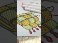 Blanket coloring and pattern design
