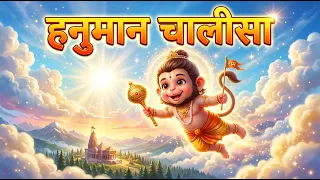 हनुमान चालीसा | Hanuman Chalisa 3D Animation | Kids Version | Jai Hanuman Gyan Gun Sagar #funforkids