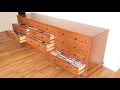 High Capacity Media Storage Cabinets by Diamond Case Designs for CDs DVDs Blu-Rays Records More