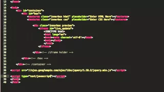 Creating a Real Time HTML and CSS Editor with jQuery