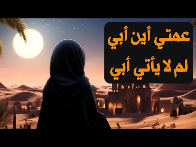 ⁣عمتي أين أبي لما لا يأتي أبي