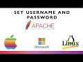 How to Set Username and Password in Apache Tomcat Server