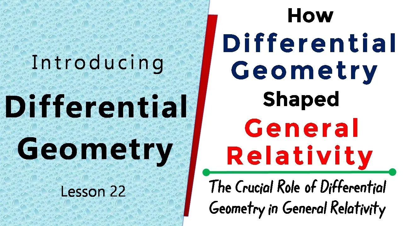 What is differential geometry | Differential geometry and tensor analysis | Differential geometry
